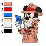 Mickey Mouse Embroidery 13